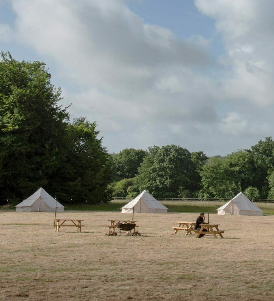Bell Tents St Giles House Estate