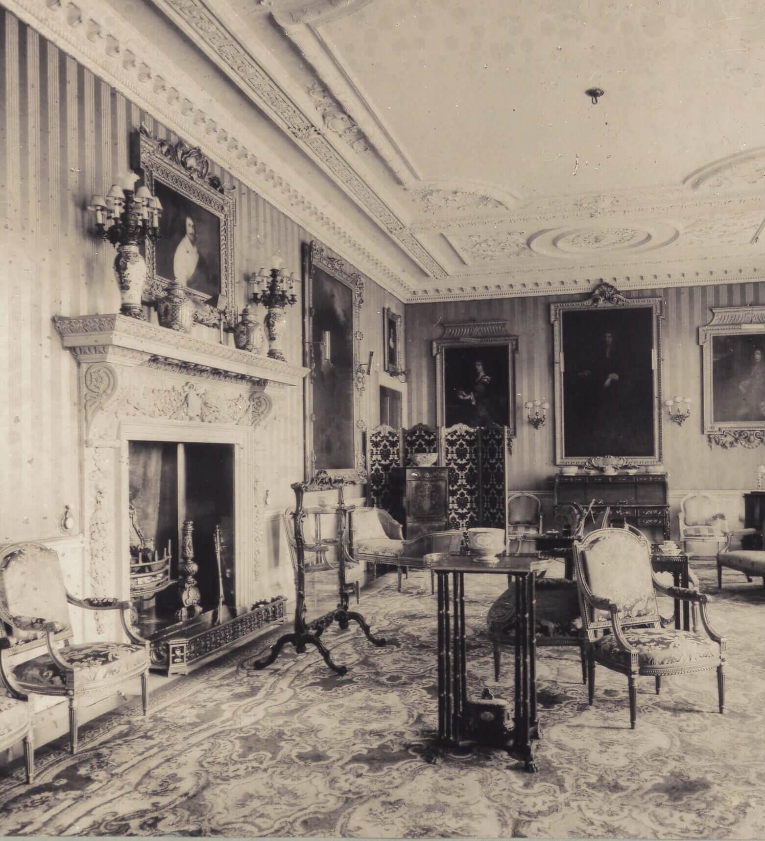 St Giles House History North Drawing Room