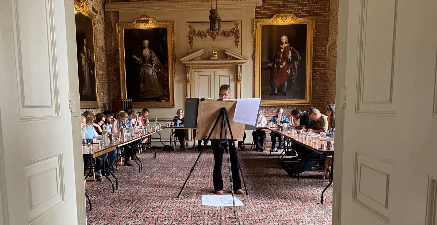 St Giles Estate Team Day Drawing Great Dining Room