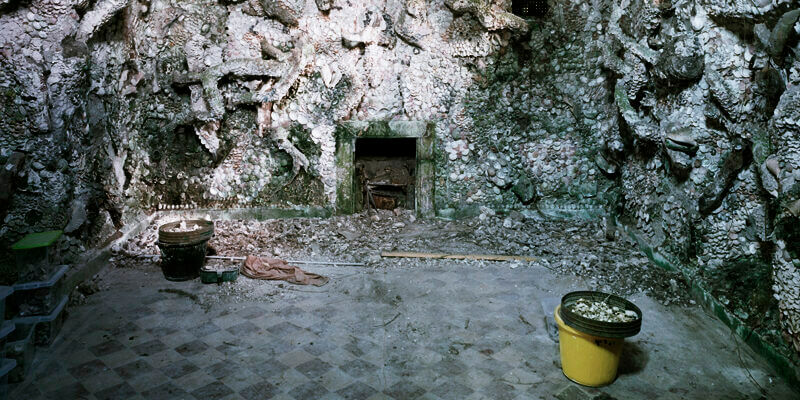 St Giles Shell Grotto Fireplace Restoration