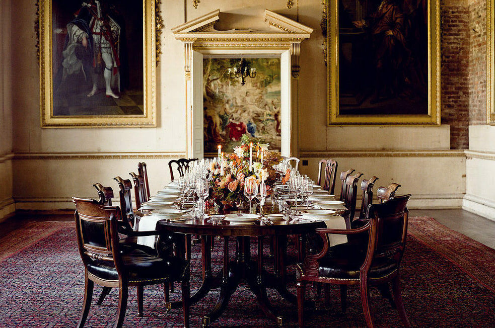 Taylor & Porter Styled Shoot St Giles House Great Dining Room