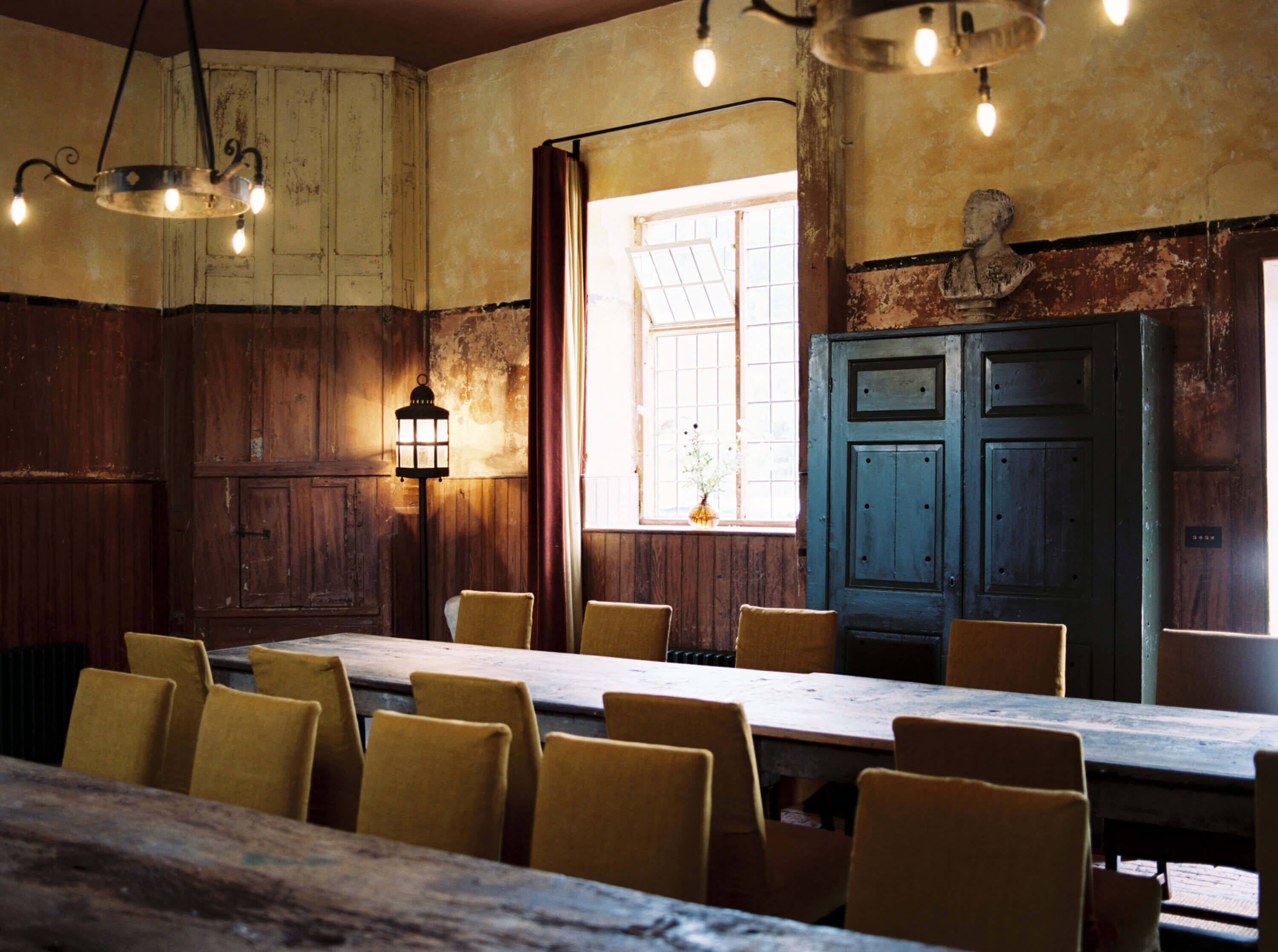 The Riding House Dining Room Banquet Tables Accomodation